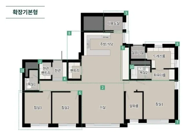 101㎡ 평면도